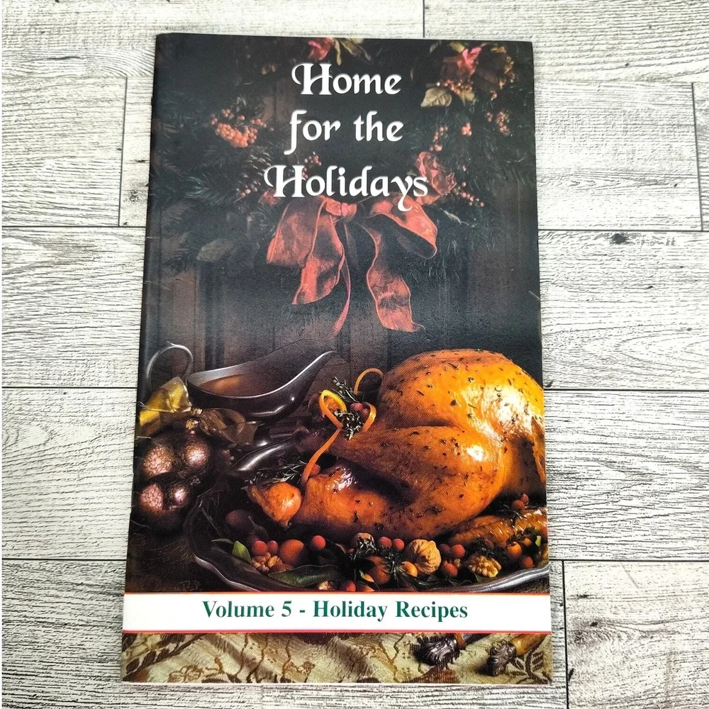 Home‎ for the Holidays Volume 5 VFW 2001 Cookbook Booklet Community Recipes